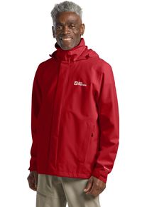 Jack Wolfskin Herren Funktionsjacke "TRAILTIME 2L JKT M"adrenaline rot, sportlich, Gr. S, Obermaterial: 100% Polyester, Jacken
