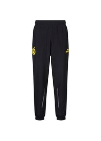 Puma Borussia Dortmund Trainingshose Herren - schwarz - Gr. M - Polyester