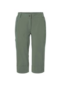 Vaude Farley Iii Caprihose Damen - grün - Gr. 38 - Polyamid/Elastan