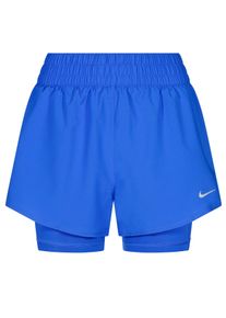 Nike One Funktionsshorts Damen - blau - Gr. XL - Polyester