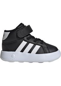 Adidas Grand Court Mid Sneaker Kinder - schwarz - Gr. 25 - Synthetik