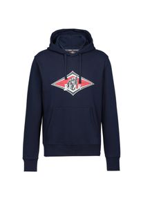 Bear Hoodie Herren - blau - Gr. L - Baumwolle/Polyester