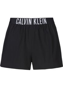 Calvin Klein Intense Power Shorts Damen - schwarz - Gr. M - Polyamid/Elastan