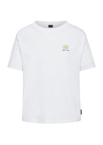 Kleinigkeit Eggstra Smile T-Shirt Damen - weiß - Gr. L - Baumwolle