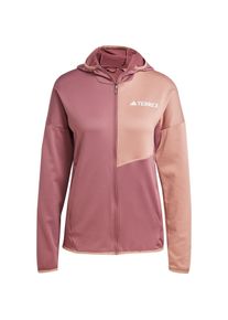 Adidas Xperior Light Fleecejacke Damen - rot - Gr. M - Polyester/Elastan