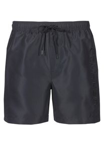 Calvin Klein Logo Embroidery Badehose Herren - schwarz - Gr. M - Polyester