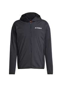 Adidas Xperior Fleecejacke Herren - schwarz - Gr. L - Polyester/Elastan