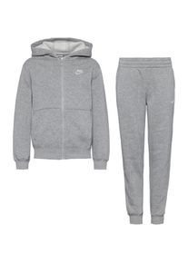 Nike Nsw Club Fleece Trainingsanzug Kinder - grau - Gr. 140/146 - Baumwolle/Polyester