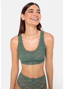 LSCN BY LASCANA Bustier grün Gr. 32/34 für Damen. Ohne Bügel