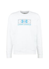Under Armour Rival Terry Logo Crew Q2 Pullover Herren (Gr S |weiß)