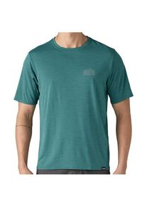 Patagonia Cap Cool Daily Graphic Shirt Funktionsshirt Herren (Gr XL |türkis)