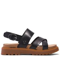 Timberland Clairemont Way Cross-Strap Sandal Sandalen Damen (Gr 10 |braun)