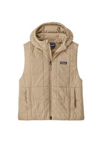 Kunstfaserweste Patagonia Light Gust Hooded Vest Damen (Gr XL |beige)