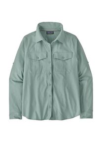 Hemd Patagonia L/S Self Guided Sun Shirt Damen (Gr XS |türkis)