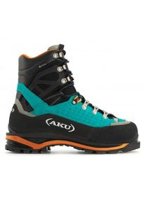 Aku Hayatsuki GTX Bergschuhe Damen (Gr 38 |schwarz/t&uuml;rkis |wasserdicht)