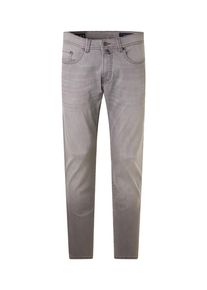 Pierre Cardin Herren Slim-fit-Jeans "PC-Lyon"light grau used mustache, casual, Gr. 42, unifarben, Denim/Jeans, Obermaterial: 70% Baumwolle, 21%