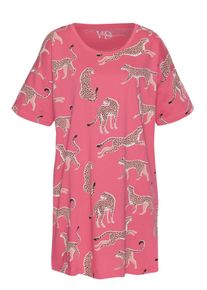 Vivance Dreams Große Größen Sleepshirt Gr. 40/42 pink für Damen