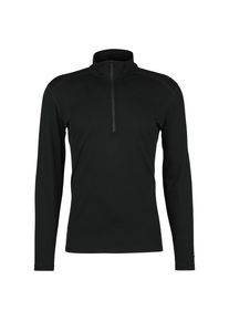 Icebreaker 200 Oasis L/S Half Zip Merinounterwäsche Herren (Gr S |schwarz)