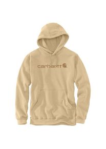 Carhartt Signature Logo Sweatshirt Hoodie Men (Gr S |beige)