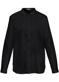 Peter Hahn - Bluse im Oversized-Schnitt, schwarz, Gr. 36 / S - Baumwolle