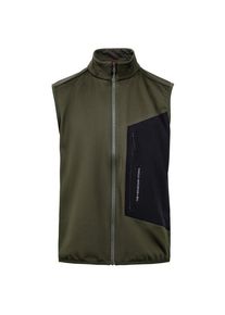Fleeceweste The Mountain Studio Techno Grid Fleece Vest Herren (Gr XXL |oliv)