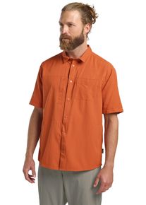 Jack Wolfskin Herren Funktionshemd "SIERRA CANYON SS SHIRT M"burnt, orange, Gr. XXL, Oberstoff: 100% POLYAMID ; Futter 1:00% POLYESTER, Hemden