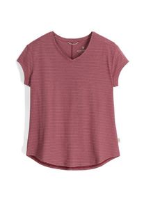Royal Robbins Vacationer V-Neck S/S T-Shirt Damen Wandern (Gr XL |rot)