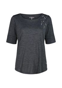 Funktionsshirt CMP Light Melange T-Shirt Damen (Gr 34 |grau)