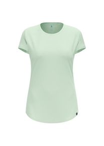 Funktionsshirt Odlo Essential Natural T-Shirt Crew Neck S/S Damen (Gr L |grün)