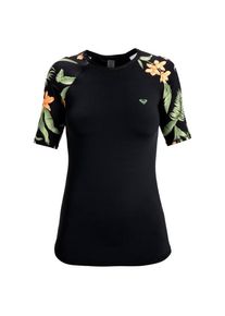 Roxy S/S Lycra Printed Lycra Damen (Gr S |schwarz)