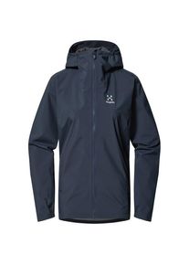 Haglöfs Haglöfs Korp Proof Jacket Regenjacke Women (Größe M |blau |wasserdicht)