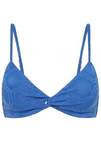 Seafolly Oasis Twist Front Bralette Bikini-Top Damen (Gr 6 |blau)