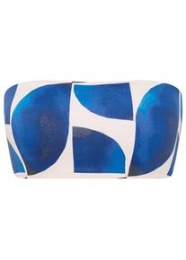 Bikini Top Seafolly Sunray Reversible Tube Top Damen (Gr 12 |blau)
