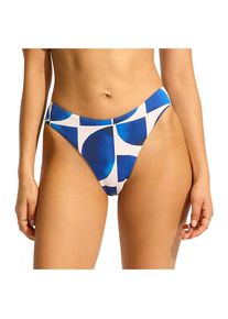 Seafolly Sunray High Leg Pant Bikini-Bottom Damen (Gr 38 |blau)