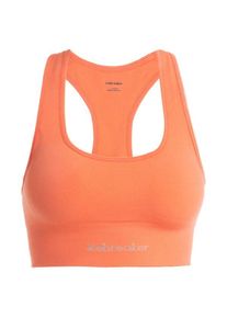 Icebreaker Merino Seamless Active Bra Sport-BH Women (Gr XS |rot)