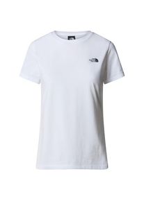 The North Face S/S Simple Dome Tee T-Shirt Women (Gr XS |weiß)