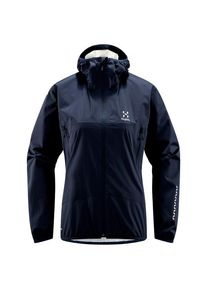 Haglöfs Regenjacke Haglöfs L.I.M Proof Jacket Damen (Gr S |blau |wasserdicht)