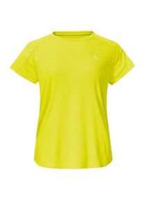 Schöffel Funktionsshirt Schöffel T-Shirt Style Grunas Damen (Gr 36 |gelb)
