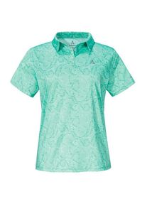 Schöffel Polo-Shirt Schöffel Polo Shirt Style Todra Damen (Gr 36 |türkis)