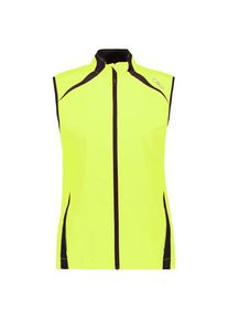 CMP Reflective Vest Fahrradweste Damen Gravelbike (Gr 34 |gelb)
