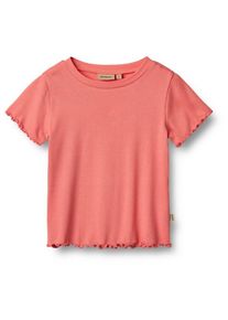 Wheat Rib T-Shirt S/S Irene T-Shirt Kinder (Gr 122 |rot)