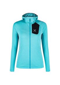 Fleecejacke Montura Vertigo Power Grid Hooded Maglia Damen (Gr XS |türkis)