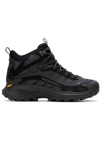 Wanderschuhe Merrell Moab Speed 2 Mid GTX Herren (Gr 49 |schwarz |wasserdicht)