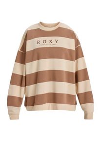 Roxy Strictly Stripes Oversized Pullover Damen (Gr XL |beige/braun)
