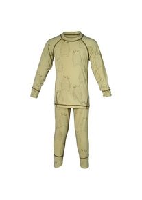 ISBJÖRN Isbjörn Polarbear Set Baselayer Skiunterwäsche Kinder (Gr 122/128 |beige)