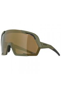 Fahrradbrille Alpina Rocket Bold Q-Lite Mirror Cat. 3 (oliv)