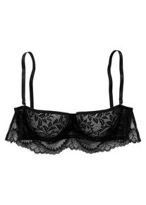 Petite Fleur Gold Büstenhebe schwarz Gr. 80C für Damen. Mit Bügel