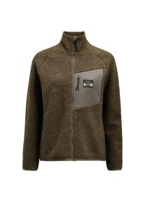 Lundhags Flok Wool Pile Fleecejacke Women (Gr XL |braun)