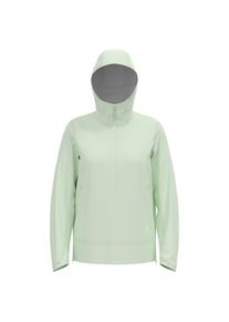 Regenjacke Odlo Essential 2.5L Waterproof Jacket Hardshell Damen (Gr L |grün |wasserdicht)
