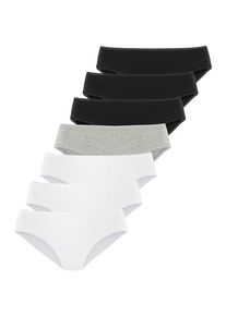Vivance Jazz-Pants Slips mehrfarbig Gr. 36/38 für Damen. Mit Spitze. Körpernah. Nachhaltig.